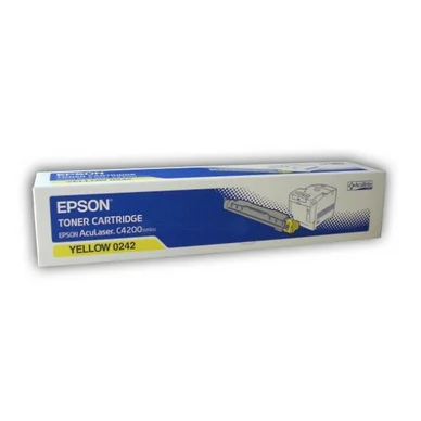 Epson Tonerkassette gul 8.000 sider S050242 Modsvarer: N/A billede