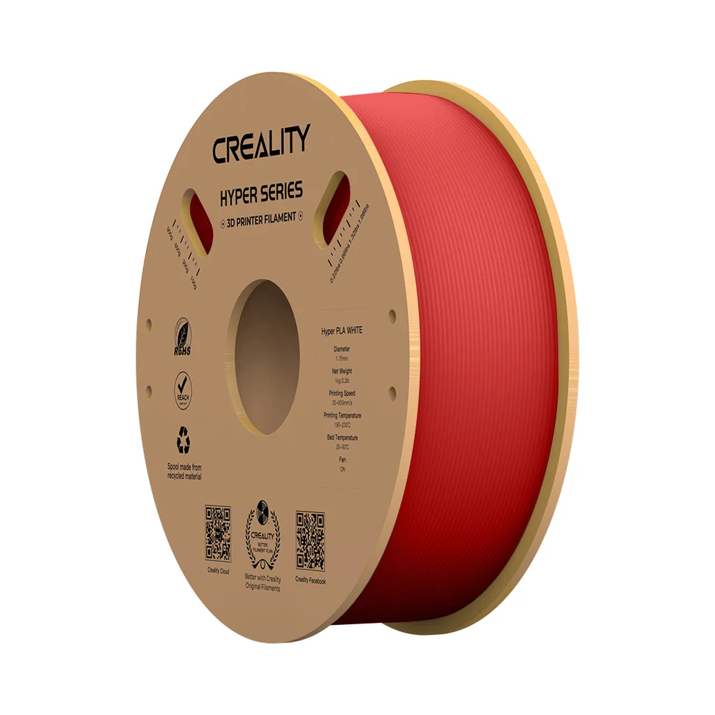 Creality Hyper PLA - 1.75mm - 1kg Röd