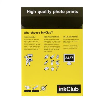 inkClub alt Fotopapper Glossy A4 20 ark 300g