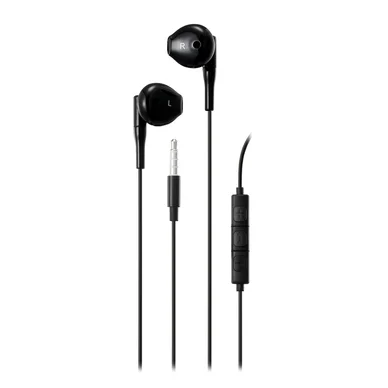 Streetz Streetz E130 Semi-in-ear hovedtelefoner, 3.5 mm, mic, sort E130-BLK Modsvarer: N/A