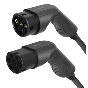 Deltaco laddkabel typ 2 - typ 2, 3 fas, 16A, 10m
