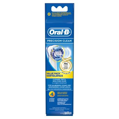 Oral-B alt Oral-B Precision Clean 4-pakkaus