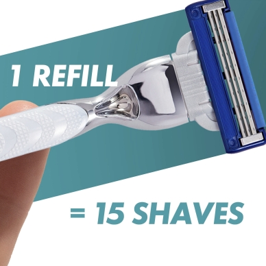 Gillette Mach3 Turbo Rakhyvel + 2 rakblad