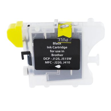 inkClub Cartouche d'encre noire, remplace Brother LC985BK