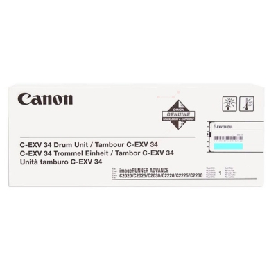 Canon Canon C-EXV 34 Tromle Cyan 3787B003 Modsvarer: N/A