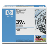 HP alt HP 39A Tonerkassett Svart