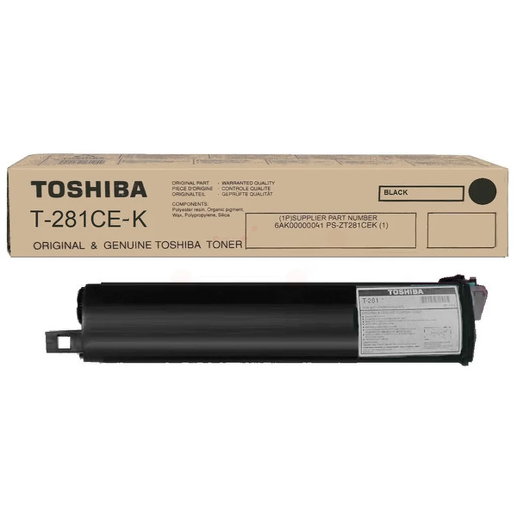 TOSHIBA T-281 C EK Tonerkassett Svart