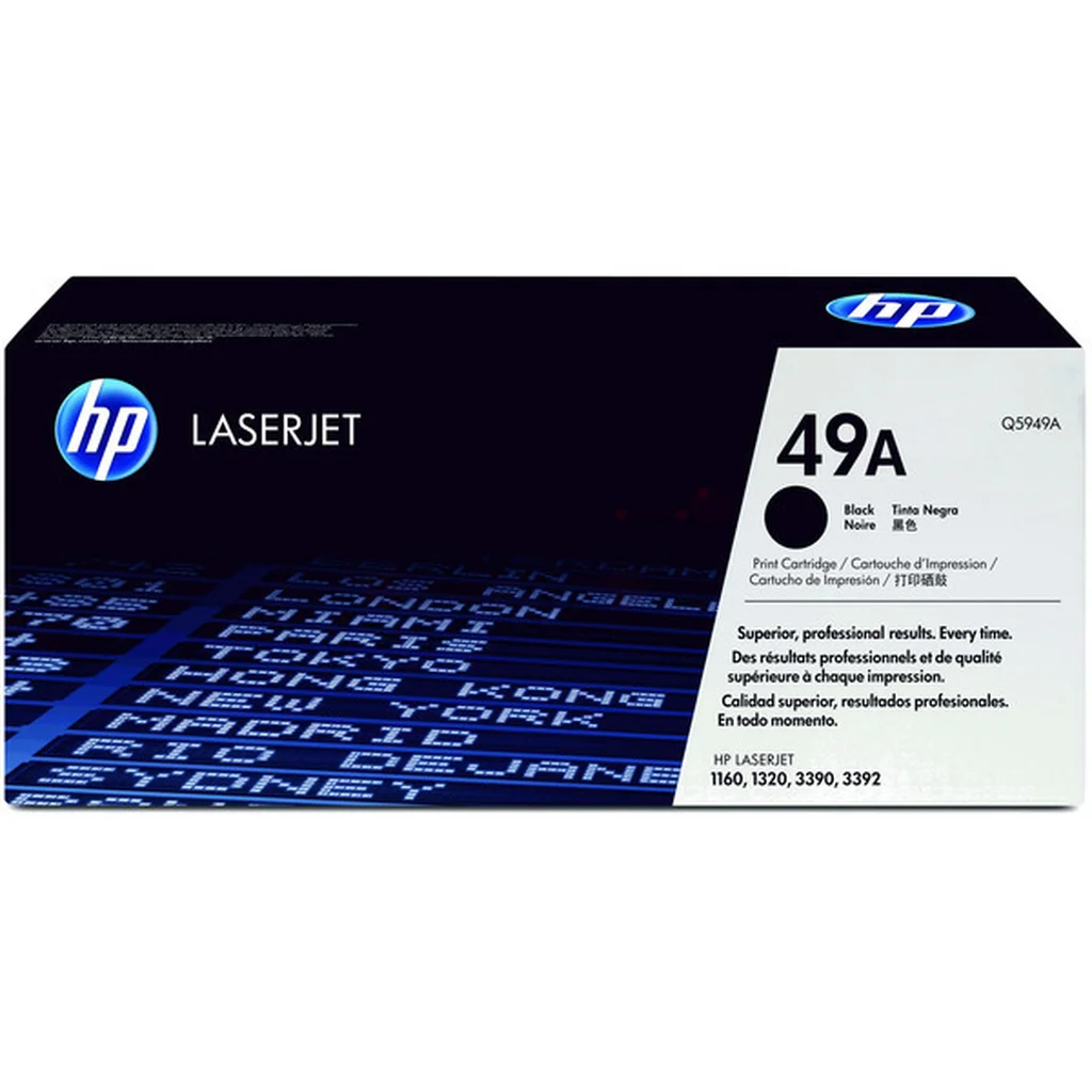 HP 49A Tonerkassett Svart