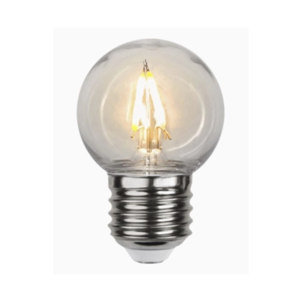 PC plast LED-lampa E27 1W 2200K