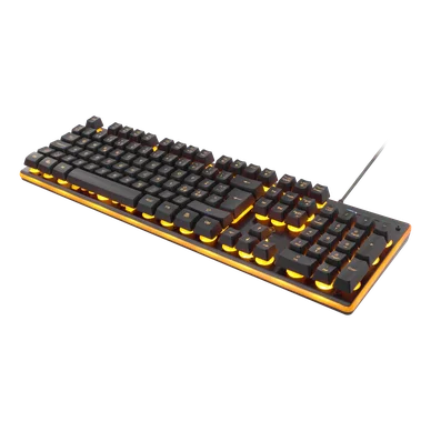 Deltaco DK210 Gamingtangentbord, LED, USB, Nordic