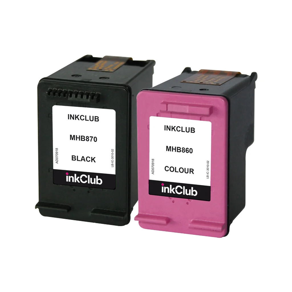 inkClub Multipack bläckpatroner - ersätter HP 302 svart & färg MHB8-2 ersätter X4D37AE