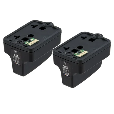 inkClub Blækpatron sort, 2 stk pakning MHA650-2 Modsvarer: C8721