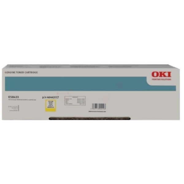 OKI OKI Tonerkassett Gul 46443117 Tilsvarer: N/A