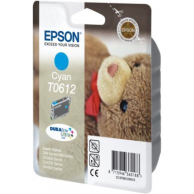 Epson Epson T0612 Mustepatruuna Cyan, EPSON