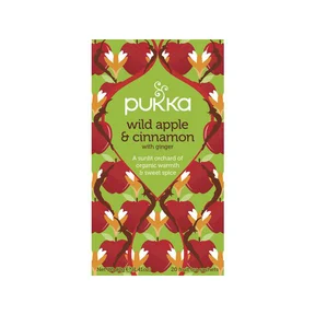 Pukka Wild Apple & Cinnamon tepåsar 20-pack