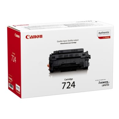 Canon Canon 724 Värikasetti musta, CANON