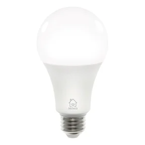 Smart Home LED-pære E27, WiFi, 9W, 2700–6500K, dæmpbar