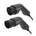 Deltaco laddkabel typ 2 - typ 2, 1 fas, 16A, 7 meter