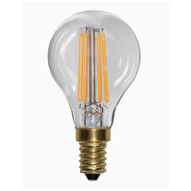 Klotlampa 3-stegs dimbar E14 LED 4W 2100K 400 lumen