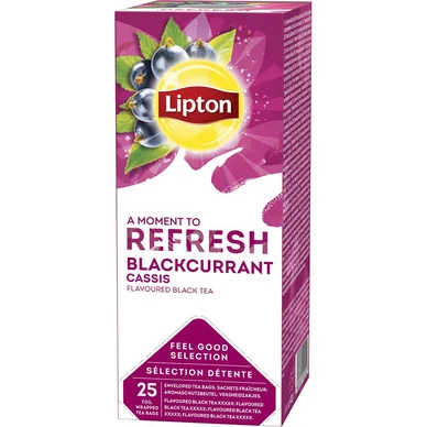 Lipton Lipton Sun Tea Blackcurrant pakke med 25 stk. 3228881078476 Modsvarer: N/A