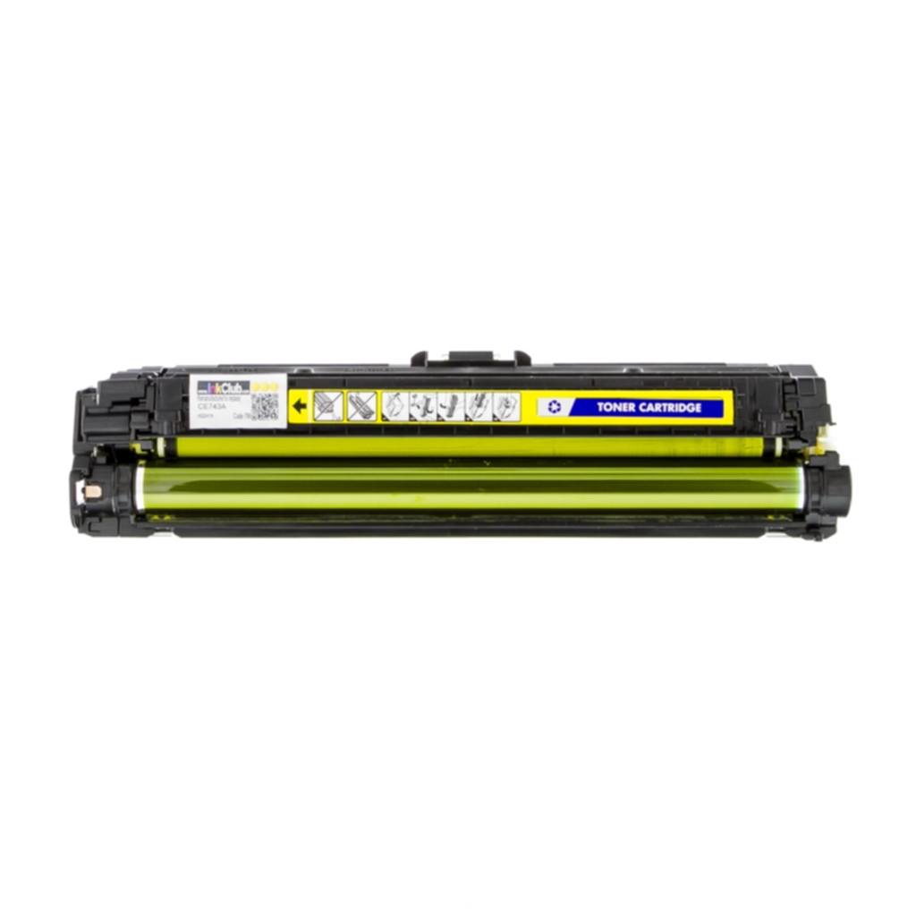 inkClub Tonerkassett, erstatter HP 307A, gul, 7.300 sider THV780 Tilsvarer: CE742A
