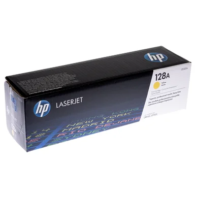 HP 128A Tonerkassett Gul