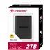 Transcend SSD ESD270C USB-C 2TB (R520/W460) svart