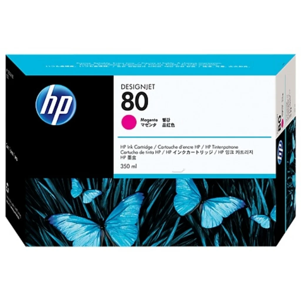 HP 80 Bläckpatron magenta