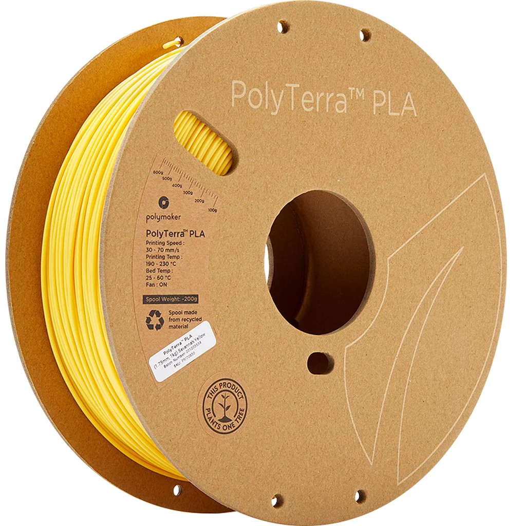 Polymaker PolyTerra PLA - Savannah Yellow - 1,75mm - 1kg