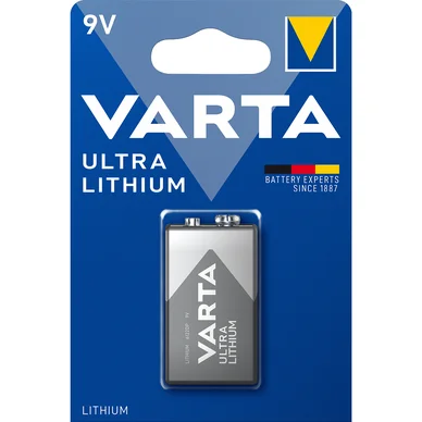 Varta Varta Professional Lithium batteri - 9V, 1 pk. 6122301401 Modsvarer: N/A