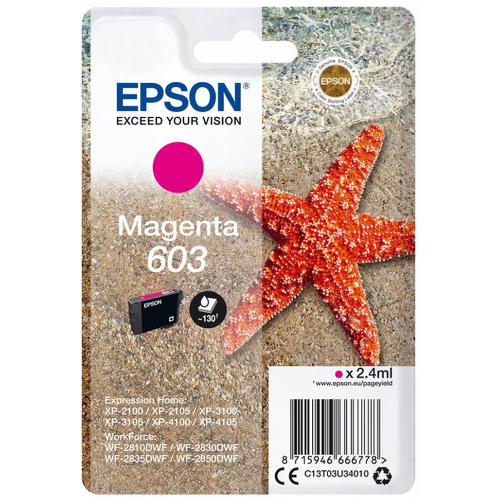 Epson 603 Bläckpatron Magenta