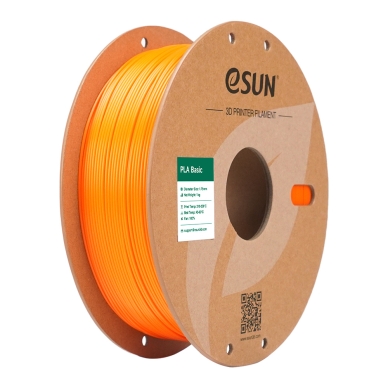 eSun eSUN PLA-Basic - Orange - 1.75mm - 1 kg 6922572211001 Modsvarer: N/A