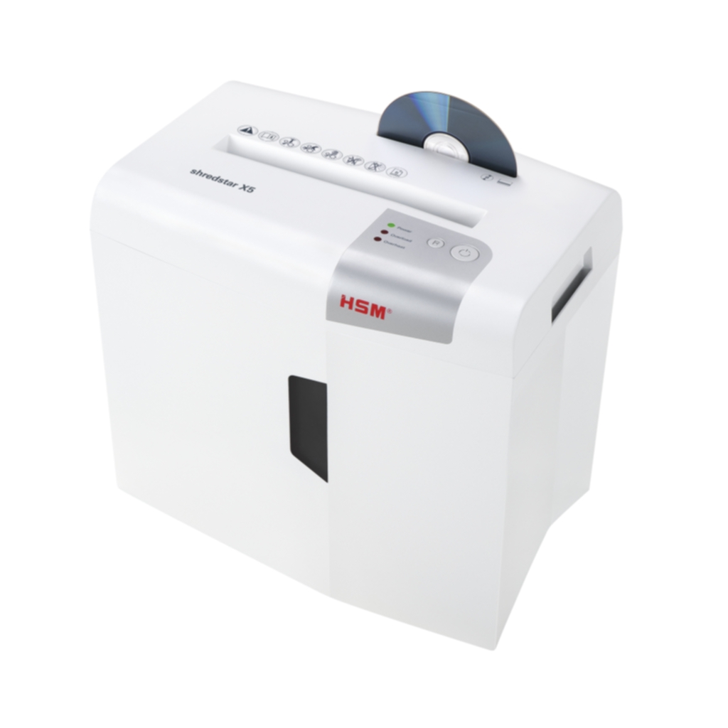 Dokumentförstörare HSM Shredstar X5 4x35 crosscut white