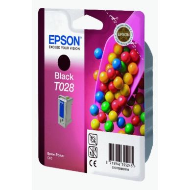 Epson Epson T028 Blækpatron sort T028 Modsvarer: N/A