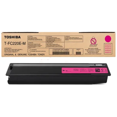 TOSHIBA Toshiba T-FC 220 E Tonerkassette Magenta 6AJ00000233 Modsvarer: N/A