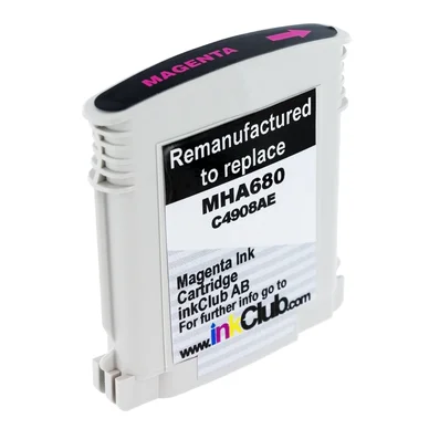 inkClub Blækpatron, erstatter HP 940XL, magenta, 30 ml MHA680 Modsvarer: C4908AE