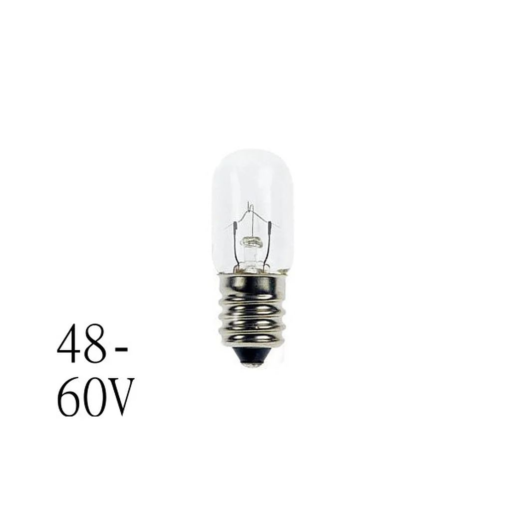 Glöd Signallampa E14 T16x45 6-10W 48-60V