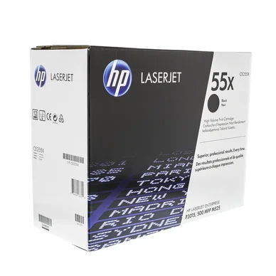 HP 55X Tonerkassett Svart HP 55X Tonerkassett Svart