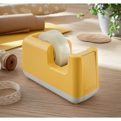 Distributeur ruban adhésif Leitz Cosy, Jaune
