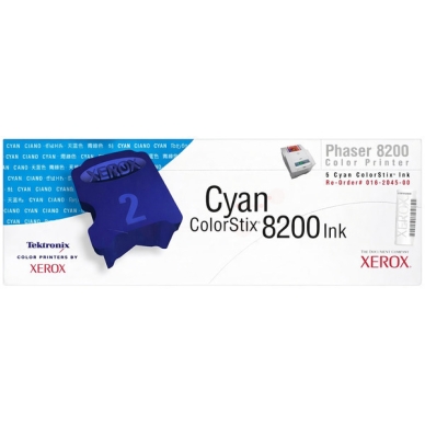 Xerox Colorstix 5 kpl cyan 7.000 sivua 16204500 Vastaa: N/A