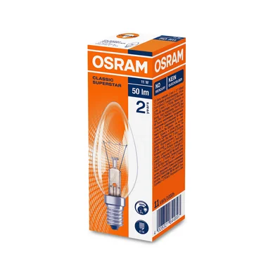 Dekorationslampa E14 11W 2700K 50 lumen Dekorationslampa E14 11W 2700K 50 lumen