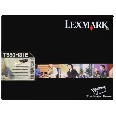 Lexmark Värikasetti musta High Yield 25.000 sivua T650H31E Vastaa: N/A
