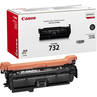 Canon Canon 732BK Tonerkassette sort 6263B002 Modsvarer: N/A billede