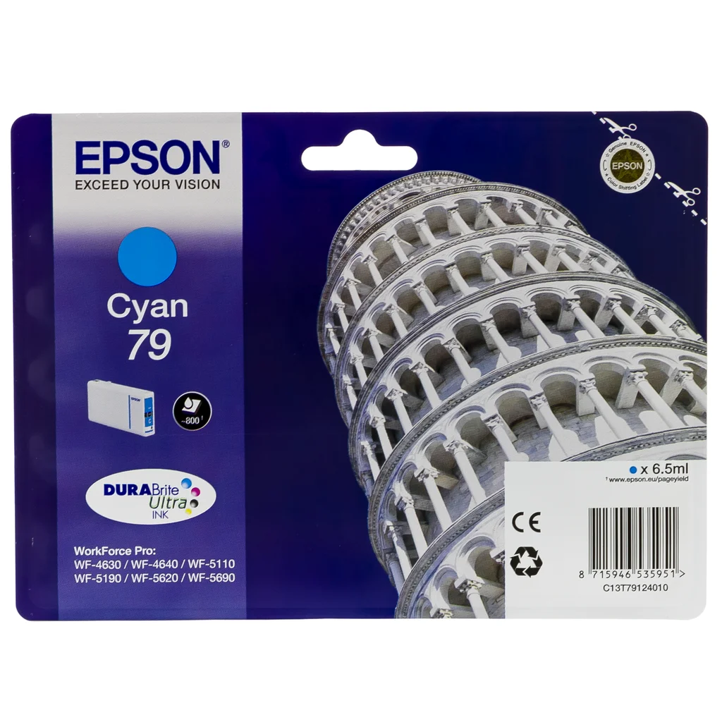 Epson 79 Bläckpatron Cyan