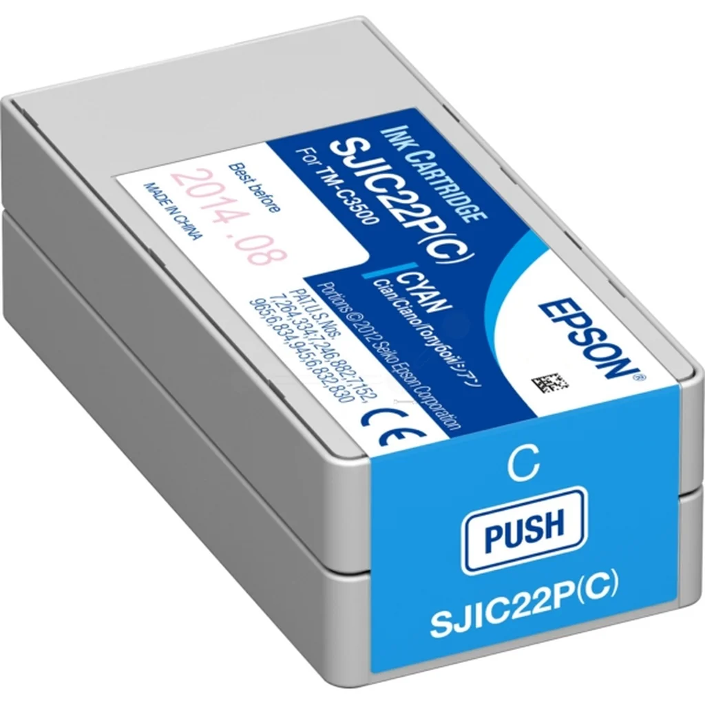 Epson SJI-C-22-P-(C) Bläckpatron Cyan