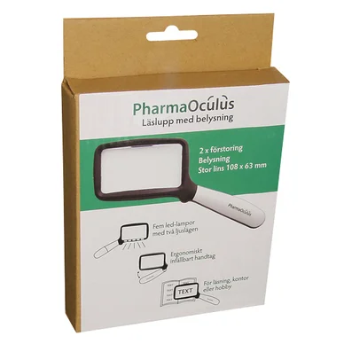PharmaOculus Förstoringsglas med LED