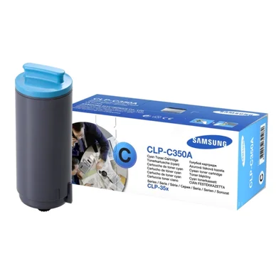 Samsung Tonerkassette cyan CLP-C350A Modsvarer: N/A billede