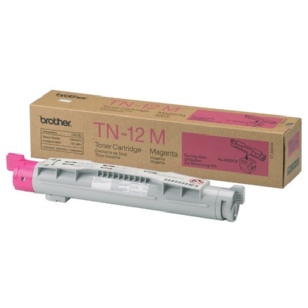 Brother Tonerkassett magenta 6.000 sider TN-12M Tilsvarer: N/A
