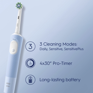Oral-B Vitality Pro Eltandborste Vapor Blue