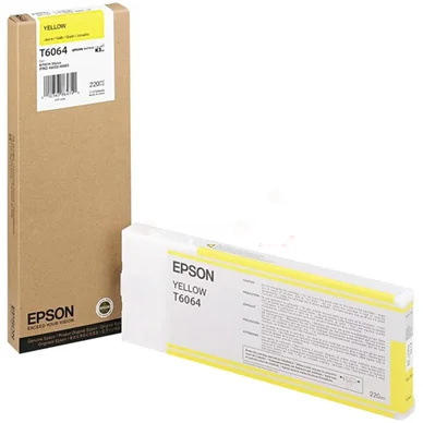 Epson Epson T6064 Blækpatron Gul T06064 Modsvarer: N/A billede